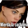 Jan Omar Mierda,la cartulina