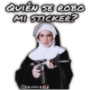 QUIÉN SE ROBO MI STICKER?