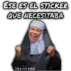 ESE ES EL STICKER QUE NECESITABA