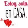 Estoy, sola
en CASA.