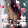 Muero de ganas
de tenerte