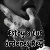 Estoy a tus
órdenes Rey!
me