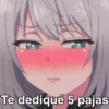 Te dediqué 5 pajas