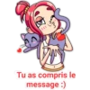 E
Tu as compris le
message :)