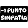 -1 PUNTO
SIMPATIA