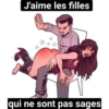 J'aime les filles qui ne sont pas sages