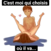 C'est moi qui choisis où il va...