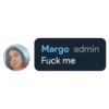 Margo admin Fuck me