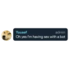 Yousef admin Oh yes I'm having sex with a bot