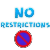 NO RESTRICTIONS