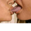 Lesbian Tongue Kiss