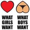 WHAT WHAT' [GIRLS BOYS WANT WANT