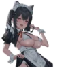 Maid girl (NSFW) @Anak_kucing_stiker 9