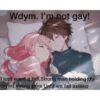 Wdym. I'm not gay! I just want a tall, Strong man holding Me On his strong arms Until we fall asleep