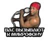 ВАС ВЫЗЫВАЮТ К МИКРОФОНУ