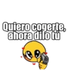 Quiero cogerte. ahora dilo tú