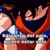 MONDÁNIME Sálganse del país, quiero estar solo